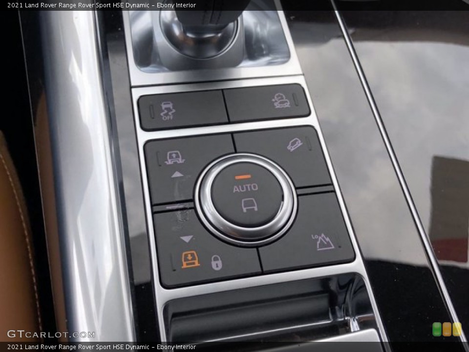 Ebony Interior Controls for the 2021 Land Rover Range Rover Sport HSE Dynamic #140517268