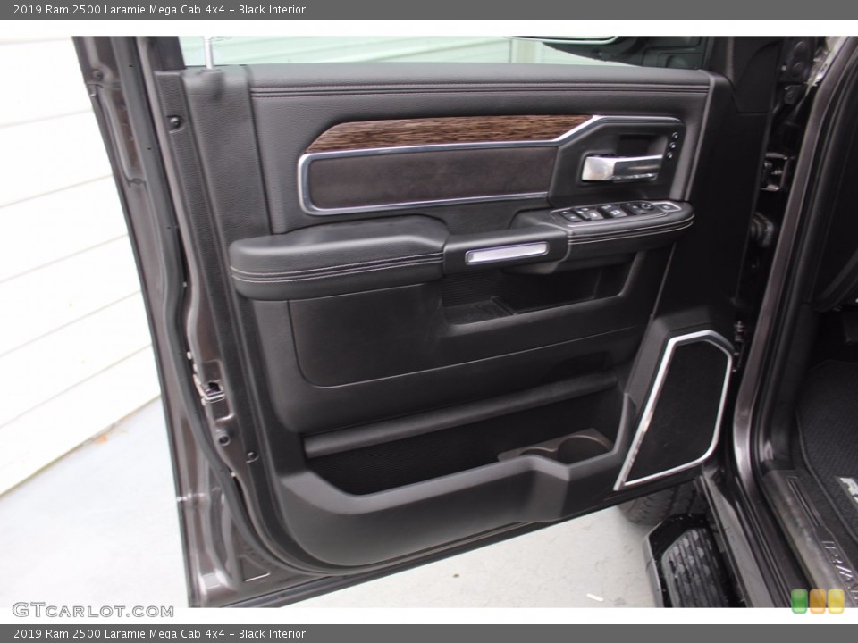 Black Interior Door Panel for the 2019 Ram 2500 Laramie Mega Cab 4x4 #140520787