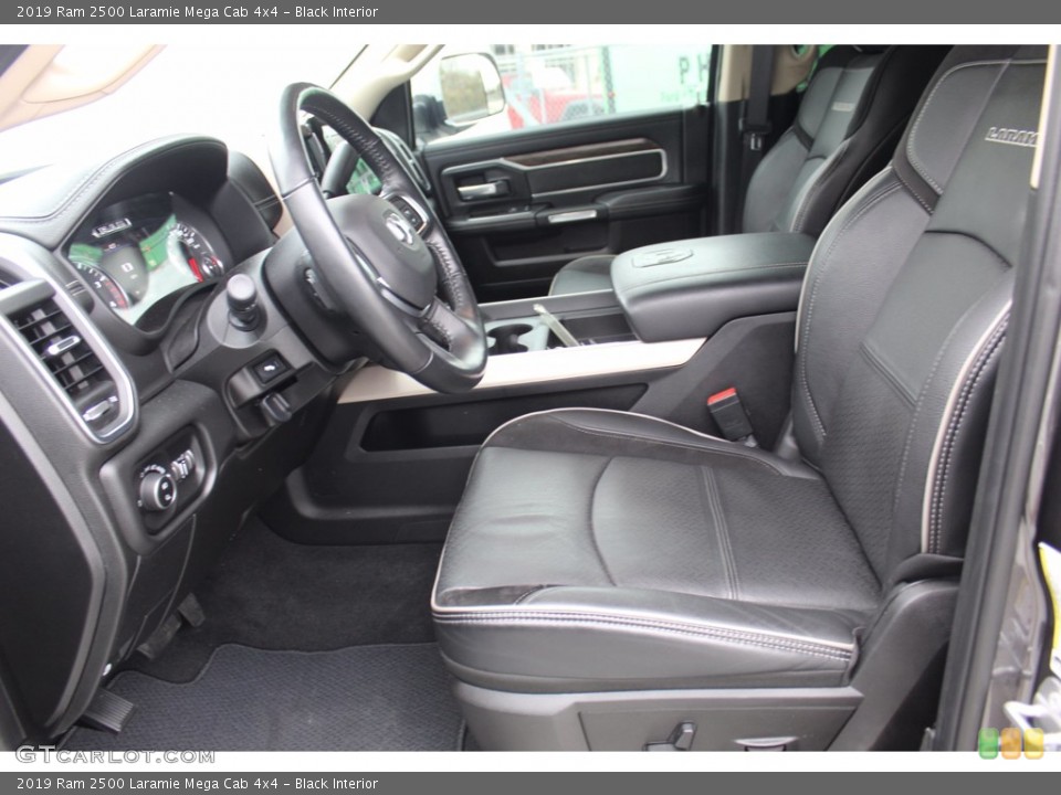 Black 2019 Ram 2500 Interiors