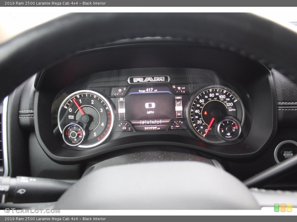 Black Interior Gauges for the 2019 Ram 2500 Laramie Mega Cab 4x4 #140520885