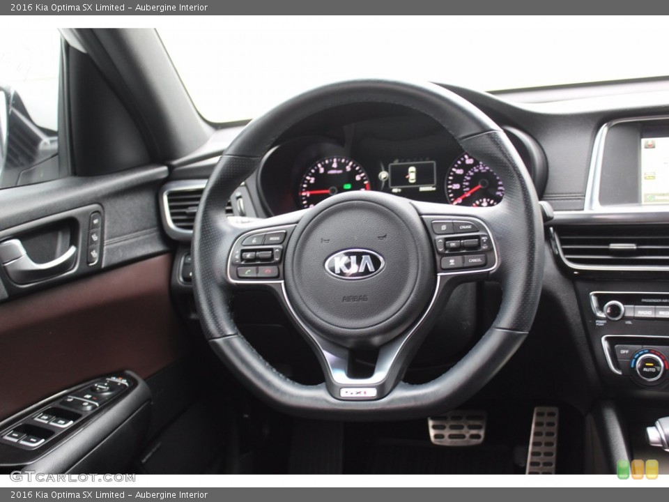 Aubergine Interior Steering Wheel for the 2016 Kia Optima SX Limited #140522519