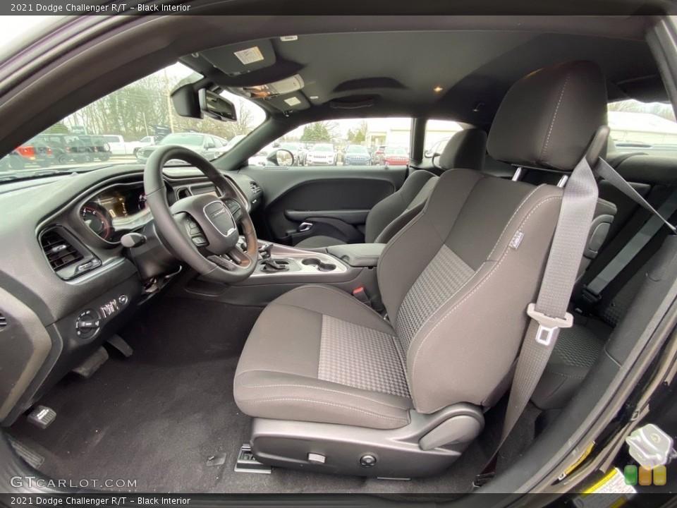 Black Interior Photo for the 2021 Dodge Challenger R/T #140526601