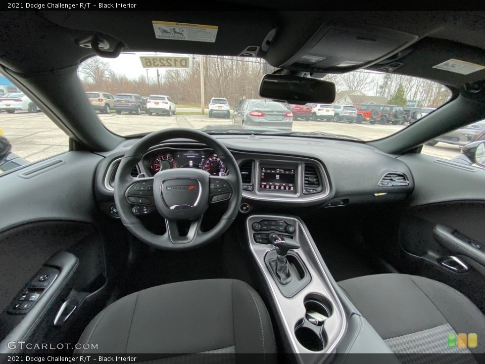 Black Interior Photo for the 2021 Dodge Challenger R/T #140526643