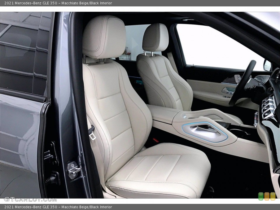 Macchiato Beige/Black Interior Photo for the 2021 Mercedes-Benz GLE 350 #140528041
