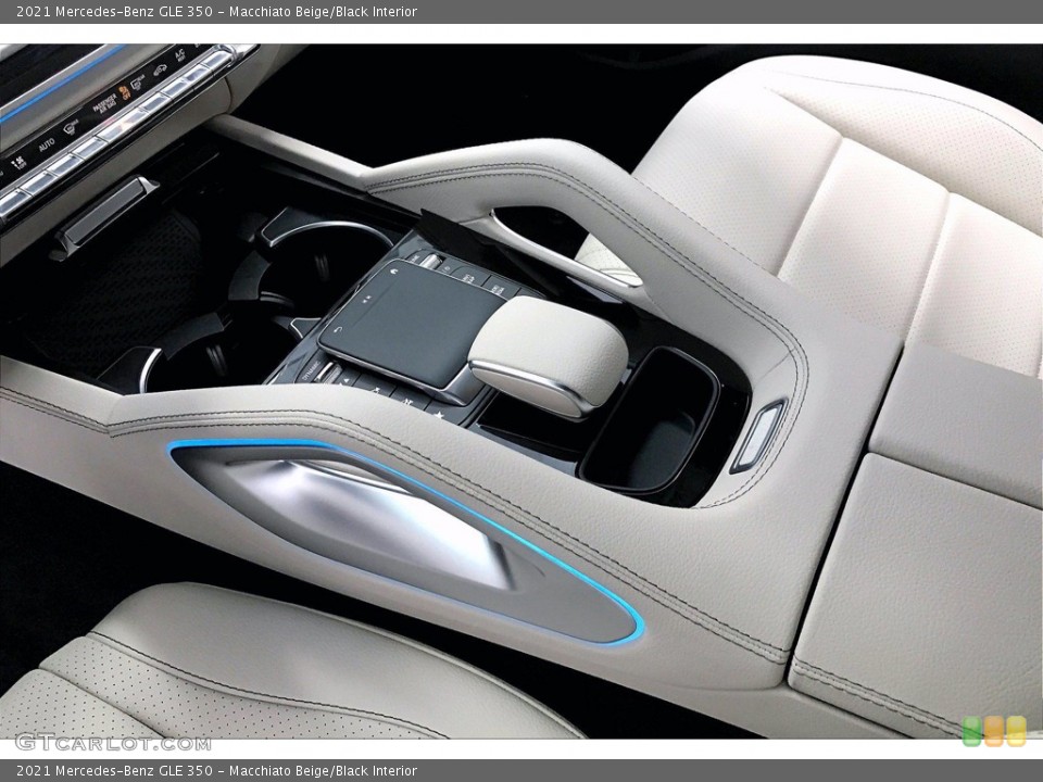 Macchiato Beige/Black Interior Controls for the 2021 Mercedes-Benz GLE 350 #140528095
