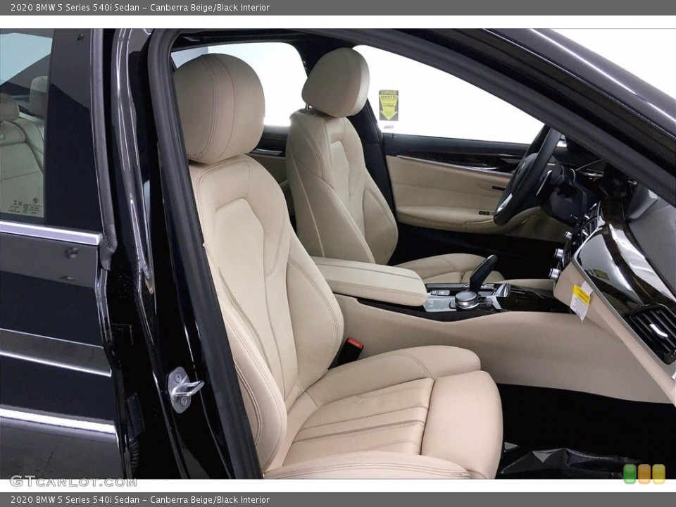 Canberra Beige/Black 2020 BMW 5 Series Interiors