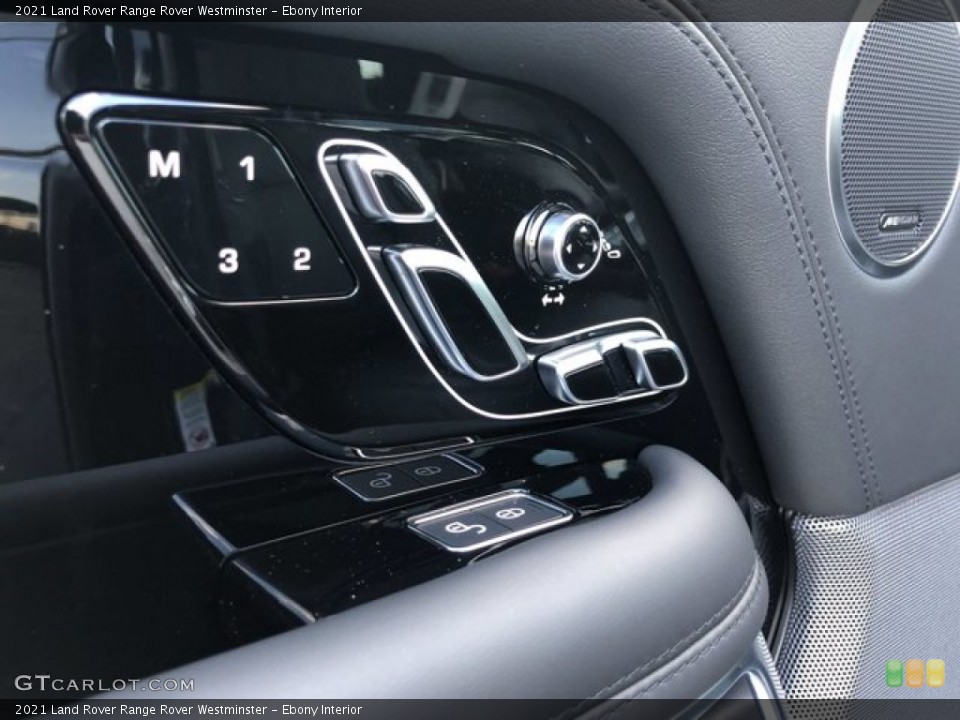 Ebony Interior Controls for the 2021 Land Rover Range Rover Westminster #140529604