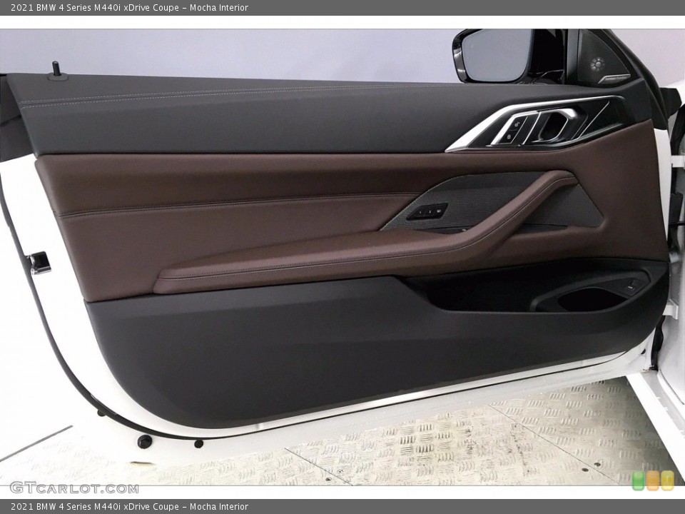 Mocha Interior Door Panel for the 2021 BMW 4 Series M440i xDrive Coupe #140529655