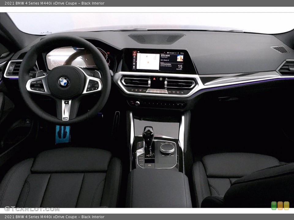 Black Interior Dashboard for the 2021 BMW 4 Series M440i xDrive Coupe #140529955