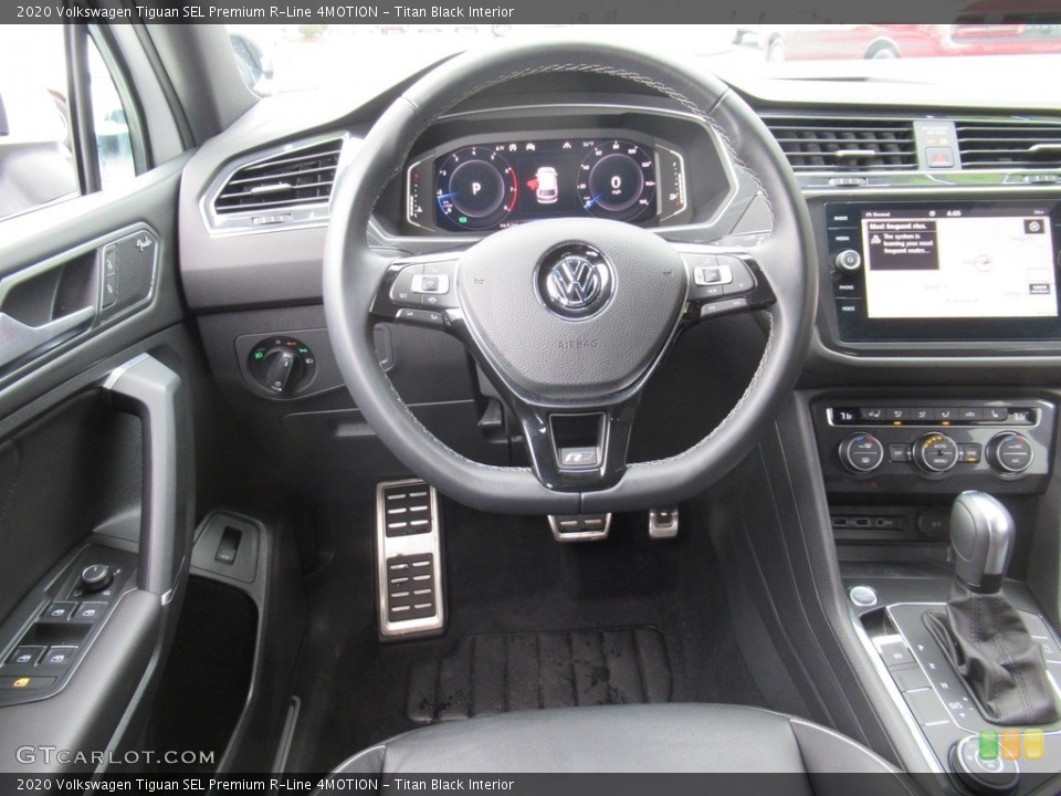 Titan Black Interior Steering Wheel for the 2020 Volkswagen Tiguan SEL Premium R-Line 4MOTION #140531653
