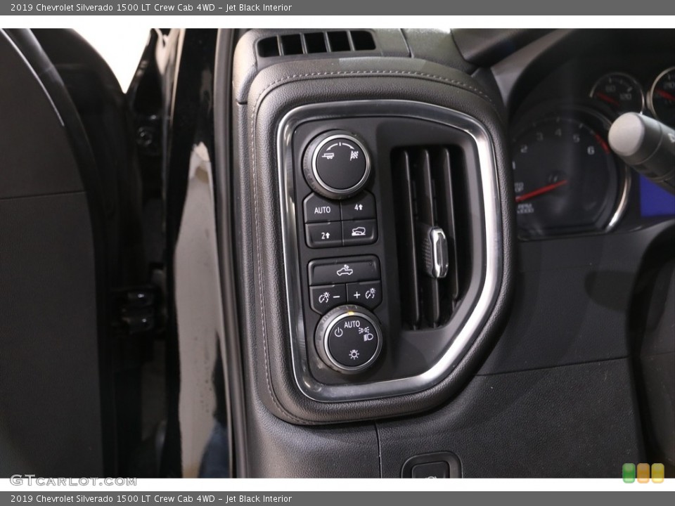 Jet Black Interior Controls for the 2019 Chevrolet Silverado 1500 LT Crew Cab 4WD #140532430