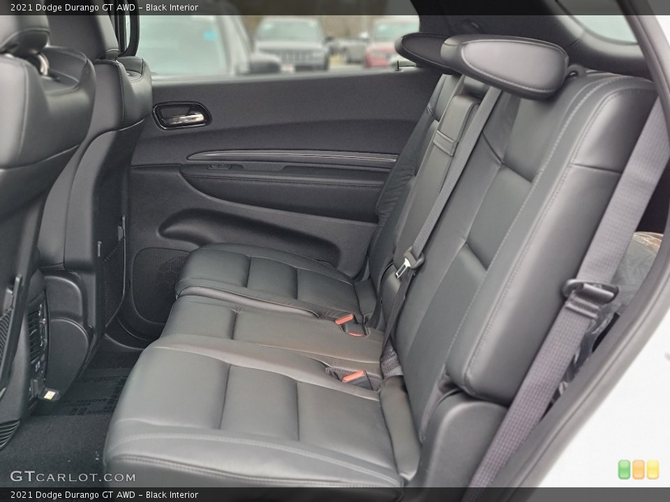 Black Interior Rear Seat for the 2021 Dodge Durango GT AWD #140533345