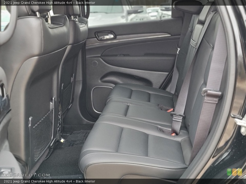 Black Interior Rear Seat for the 2021 Jeep Grand Cherokee High Altitude 4x4 #140533657