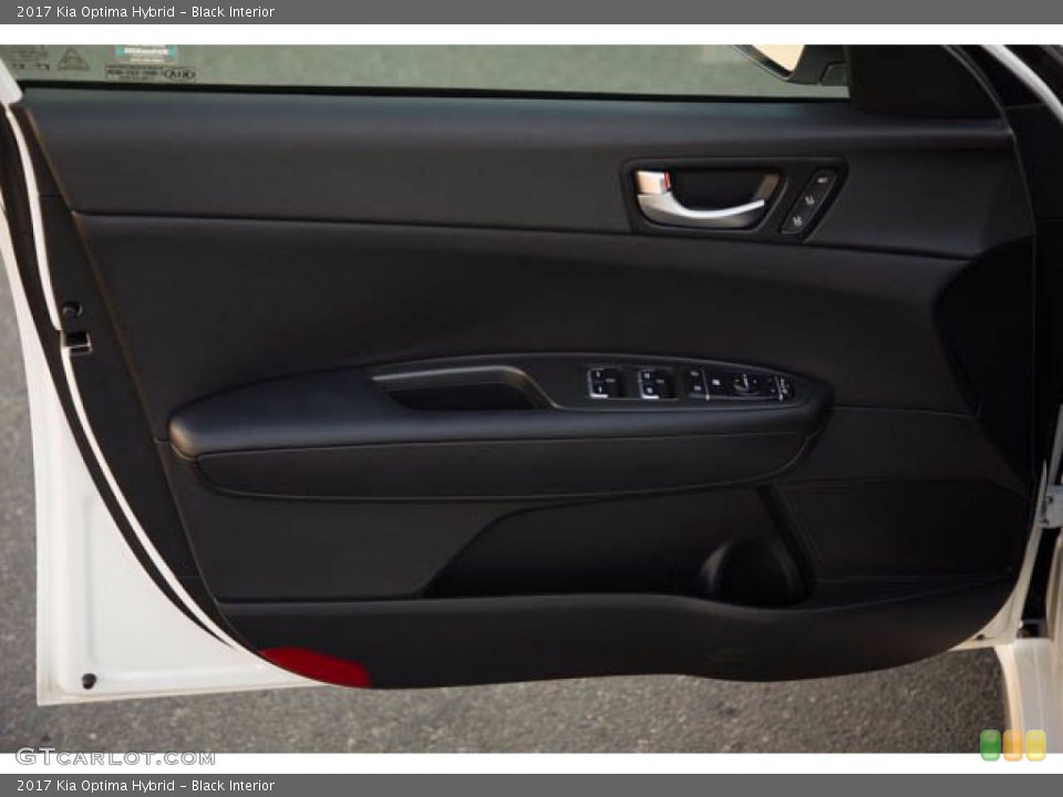 Black Interior Door Panel for the 2017 Kia Optima Hybrid #140536258