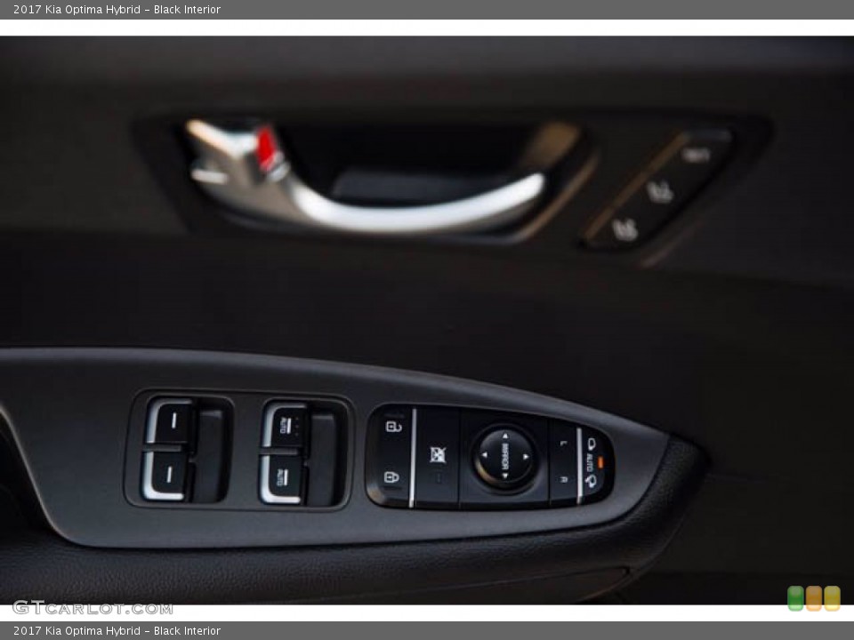 Black Interior Door Panel for the 2017 Kia Optima Hybrid #140536270