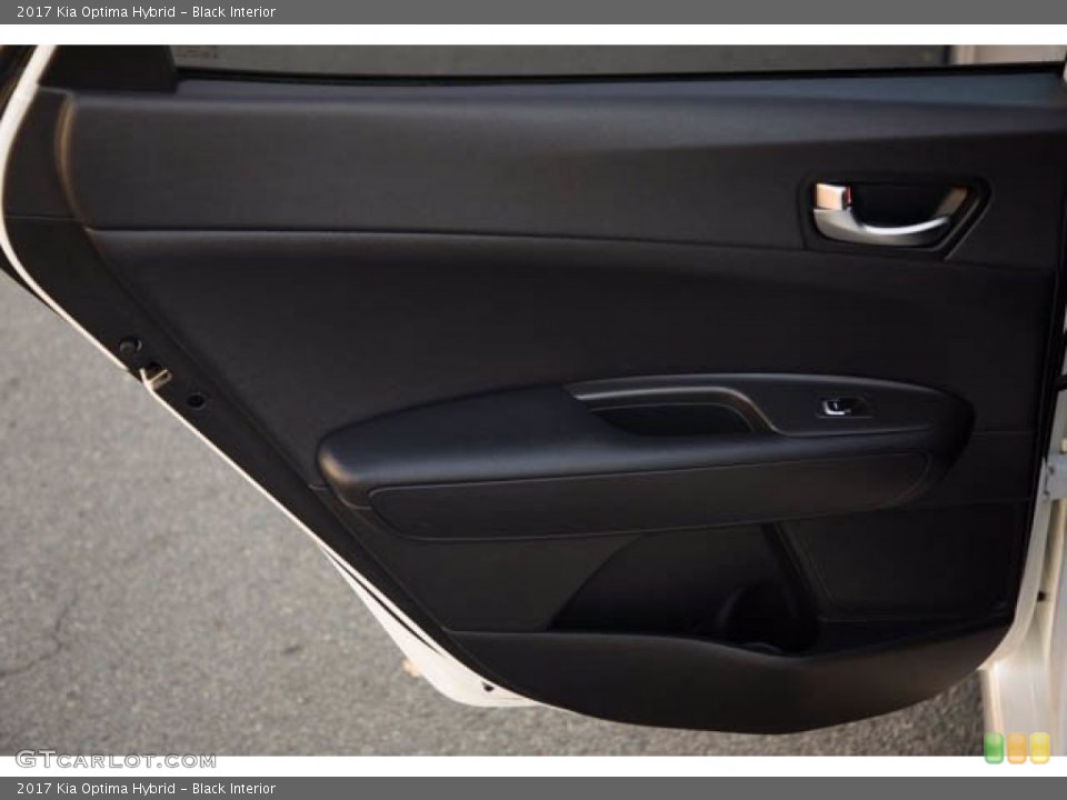Black Interior Door Panel for the 2017 Kia Optima Hybrid #140536279