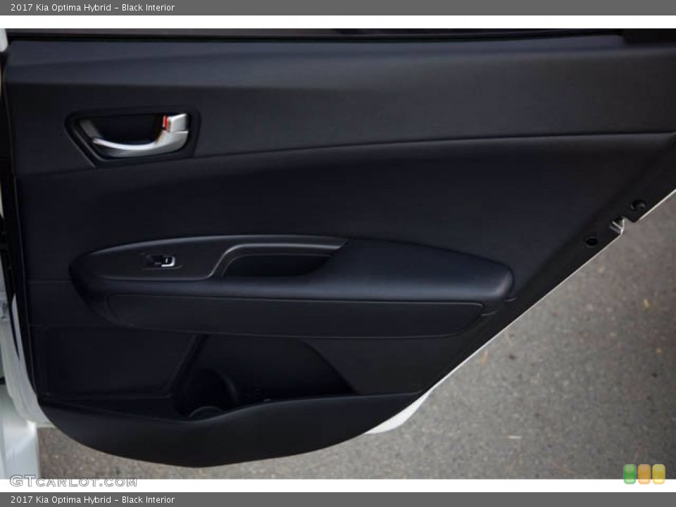 Black Interior Door Panel for the 2017 Kia Optima Hybrid #140536291