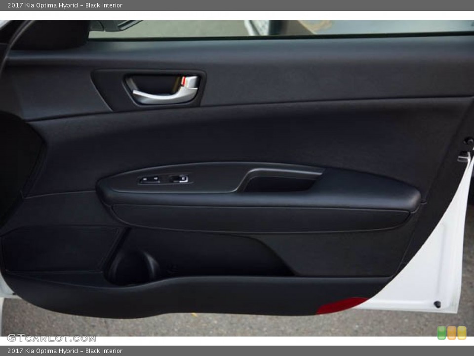 Black Interior Door Panel for the 2017 Kia Optima Hybrid #140536303