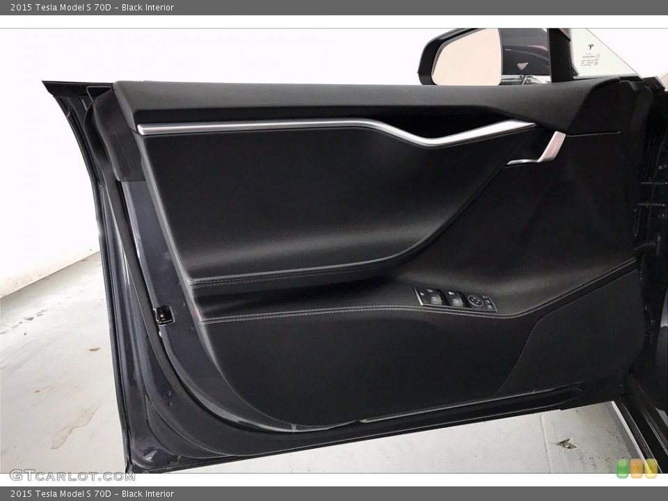 Black Interior Door Panel for the 2015 Tesla Model S 70D #140536738