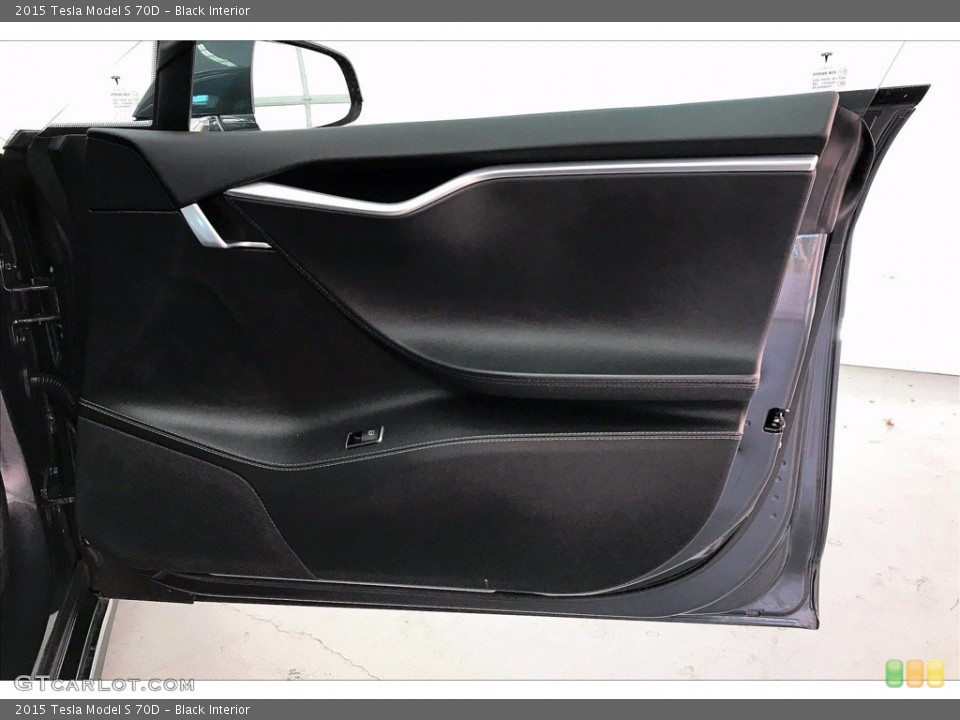 Black Interior Door Panel for the 2015 Tesla Model S 70D #140536750