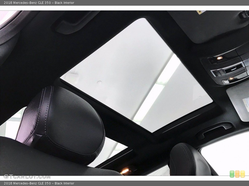 Black Interior Sunroof for the 2018 Mercedes-Benz GLE 350 #140537260