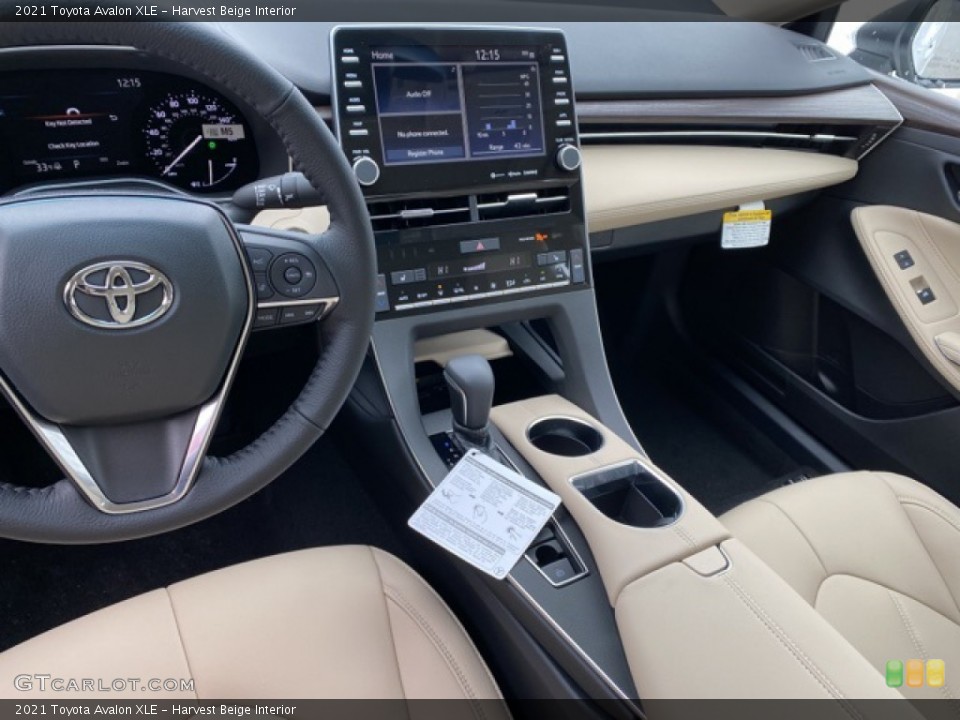 Harvest Beige Interior Dashboard for the 2021 Toyota Avalon XLE #140539299