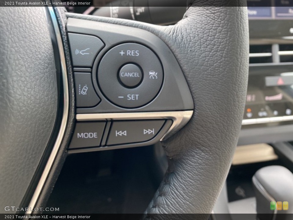 Harvest Beige Interior Steering Wheel for the 2021 Toyota Avalon XLE #140539380
