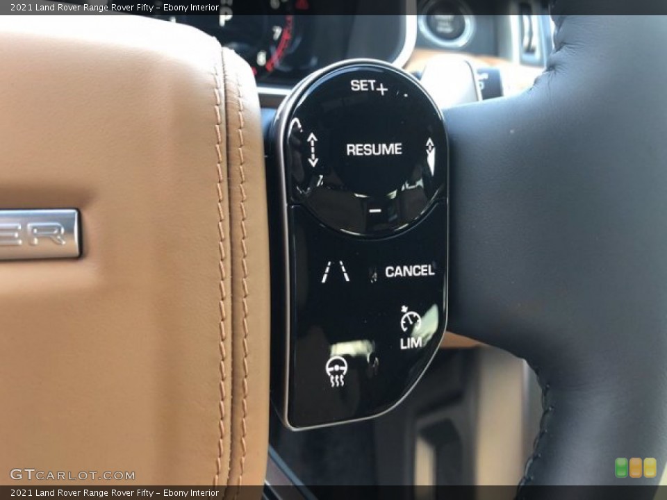 Ebony Interior Steering Wheel for the 2021 Land Rover Range Rover Fifty #140539581