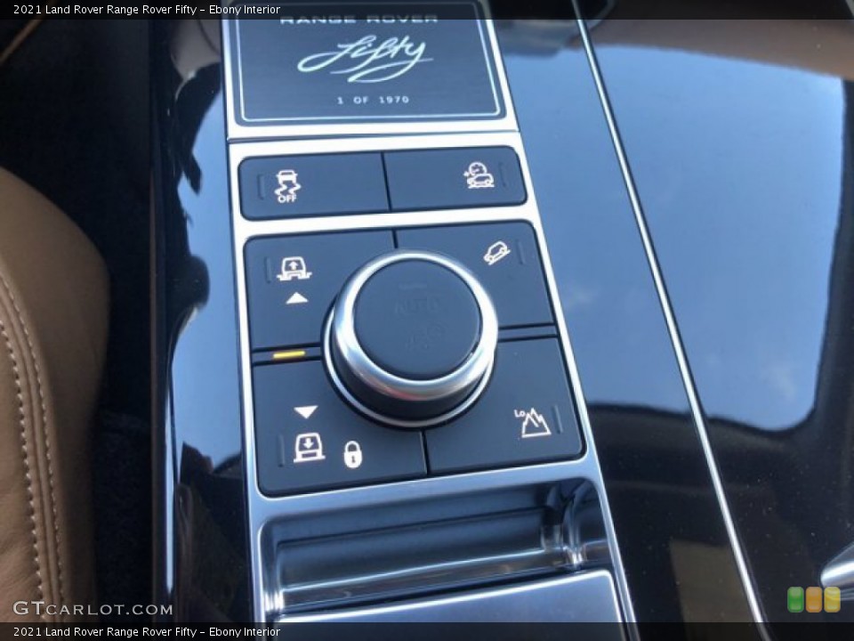 Ebony Interior Controls for the 2021 Land Rover Range Rover Fifty #140539902