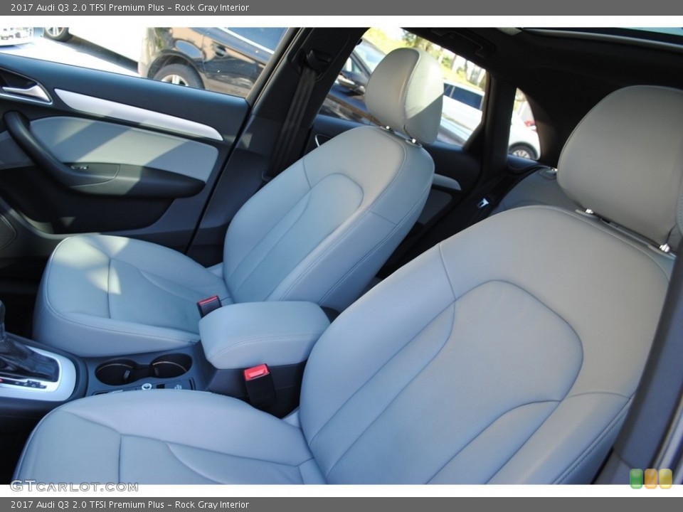Rock Gray Interior Front Seat for the 2017 Audi Q3 2.0 TFSI Premium Plus #140540775