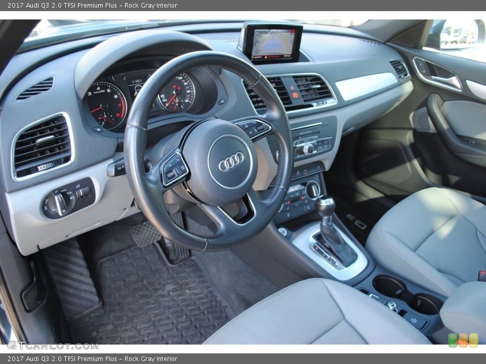 Rock Gray Interior Photo for the 2017 Audi Q3 2.0 TFSI Premium Plus #140540871