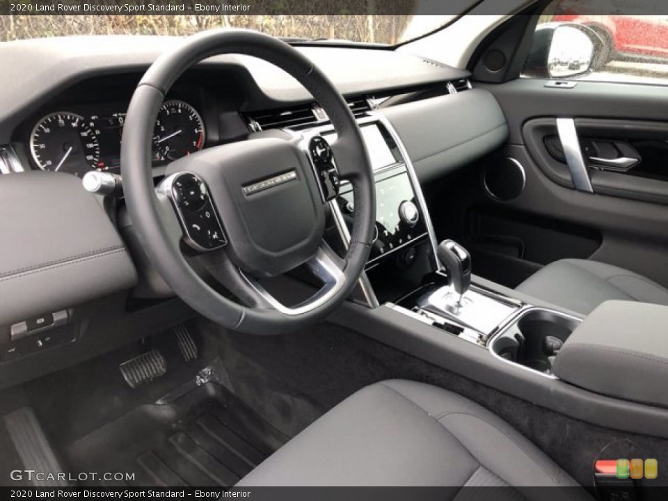 Ebony Interior Photo for the 2020 Land Rover Discovery Sport Standard #140540922