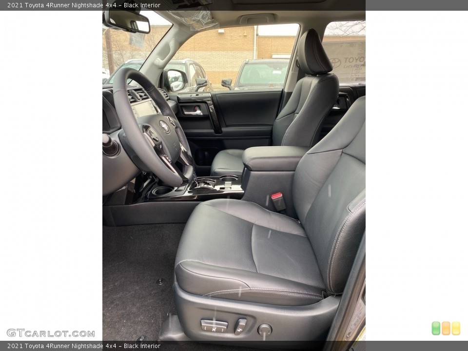 Black Interior Photo for the 2021 Toyota 4Runner Nightshade 4x4 #140541327