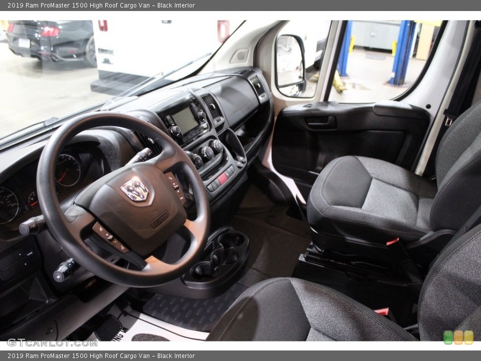 Black Interior Front Seat for the 2019 Ram ProMaster 1500 High Roof Cargo Van #140542566