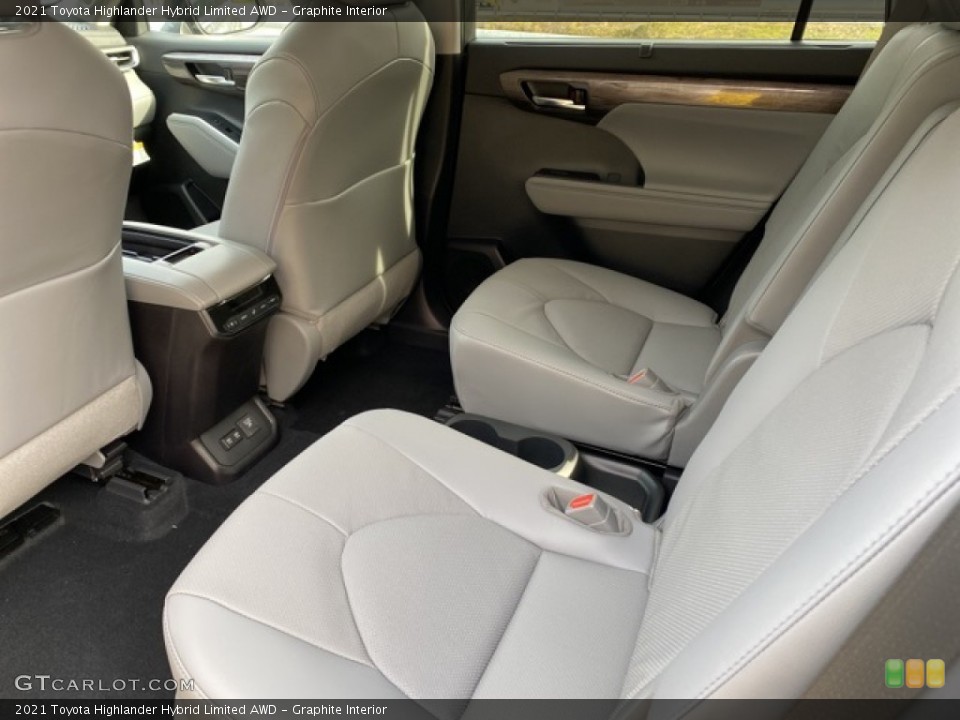 Graphite Interior Rear Seat for the 2021 Toyota Highlander Hybrid Limited AWD #140542941