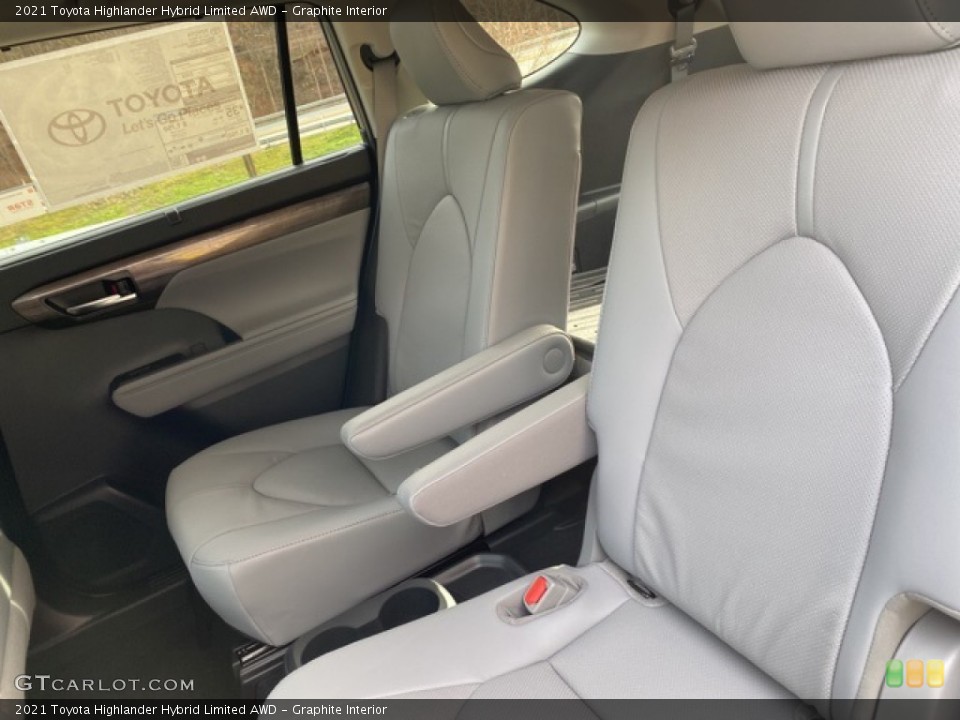 Graphite Interior Rear Seat for the 2021 Toyota Highlander Hybrid Limited AWD #140542983