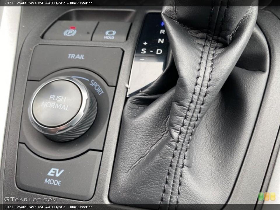 Black Interior Controls for the 2021 Toyota RAV4 XSE AWD Hybrid #140543640