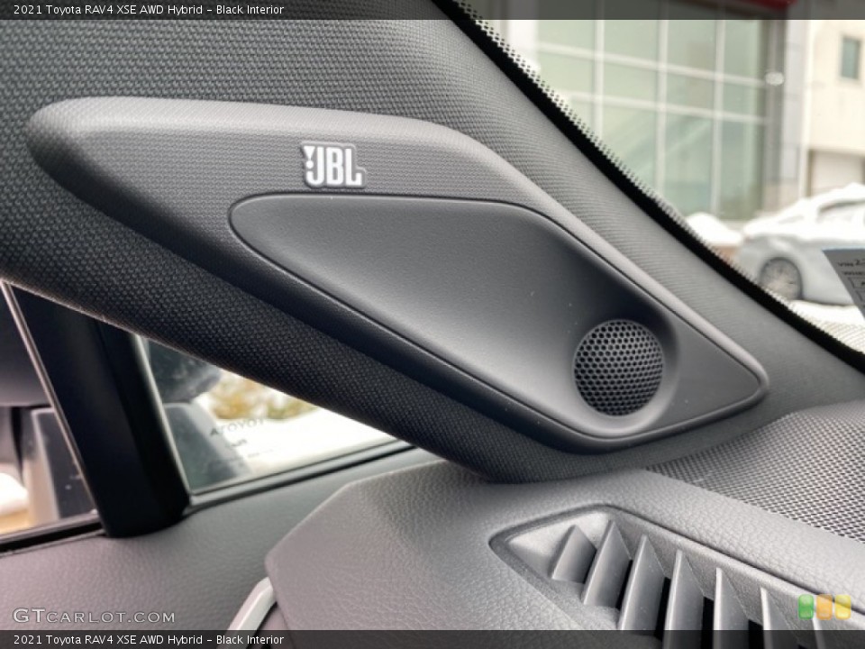 Black Interior Audio System for the 2021 Toyota RAV4 XSE AWD Hybrid #140543658