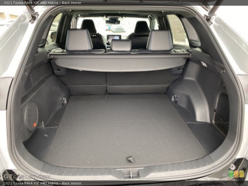 Black Interior Trunk for the 2021 Toyota RAV4 XSE AWD Hybrid #140543859