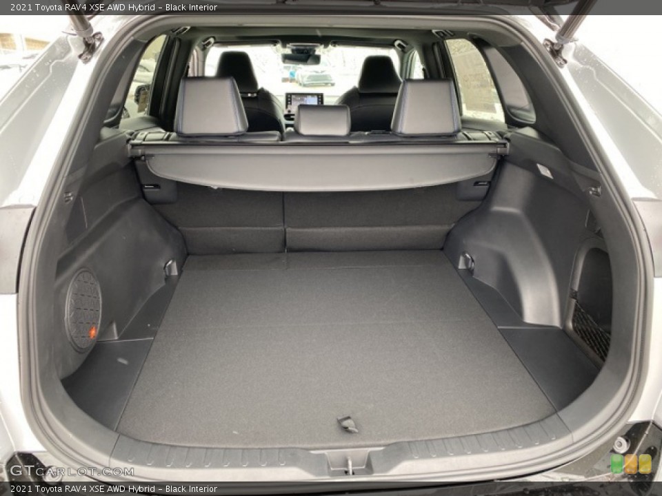 Black Interior Trunk for the 2021 Toyota RAV4 XSE AWD Hybrid #140543859