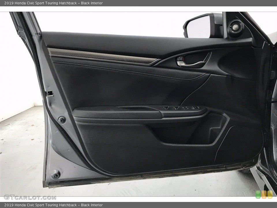 Black Interior Door Panel for the 2019 Honda Civic Sport Touring Hatchback #140545311