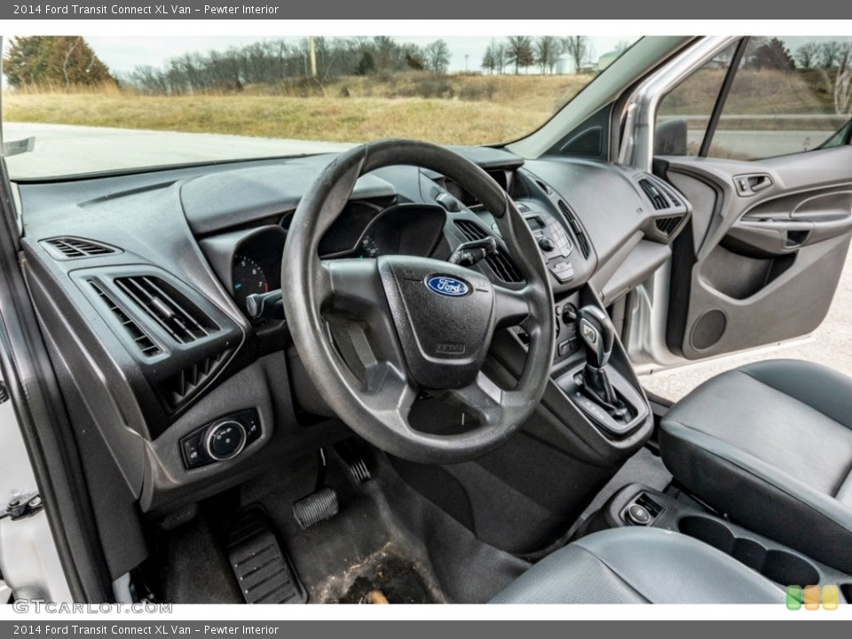 Pewter Interior Photo for the 2014 Ford Transit Connect XL Van #140547126