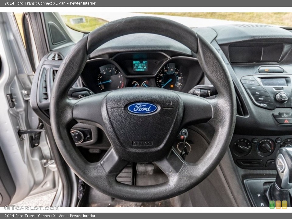 Pewter Interior Steering Wheel for the 2014 Ford Transit Connect XL Van #140547681