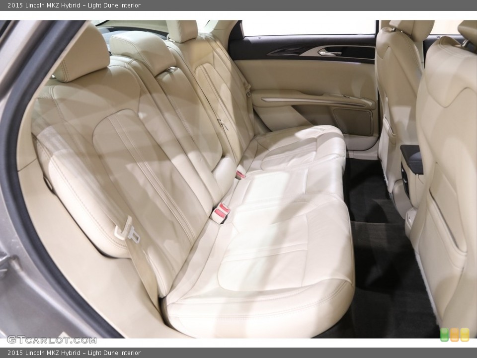 Light Dune Interior Rear Seat for the 2015 Lincoln MKZ Hybrid #140547747