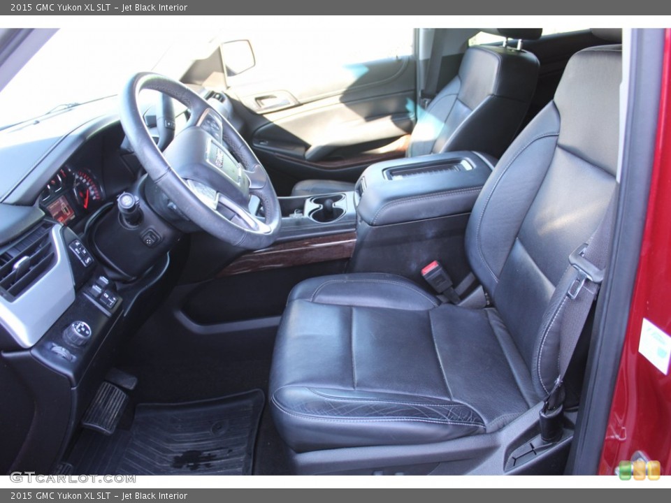 Jet Black Interior Front Seat for the 2015 GMC Yukon XL SLT #140549235