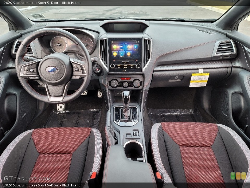 Black Interior Photo for the 2020 Subaru Impreza Sport 5-Door #140552307