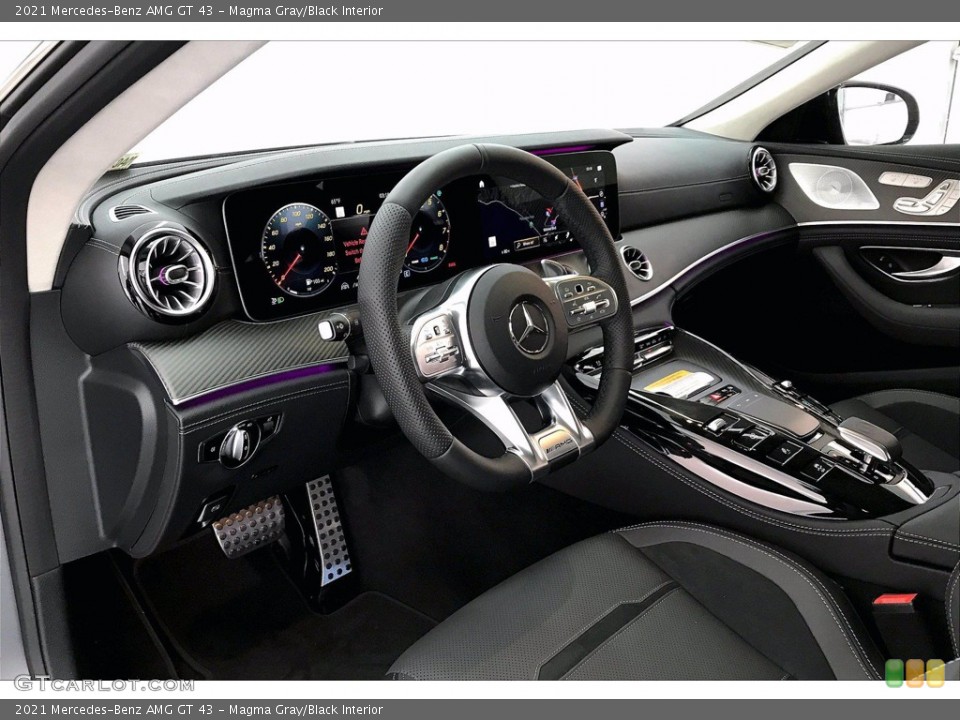 Magma Gray/Black Interior Photo for the 2021 Mercedes-Benz AMG GT 43 #140553738