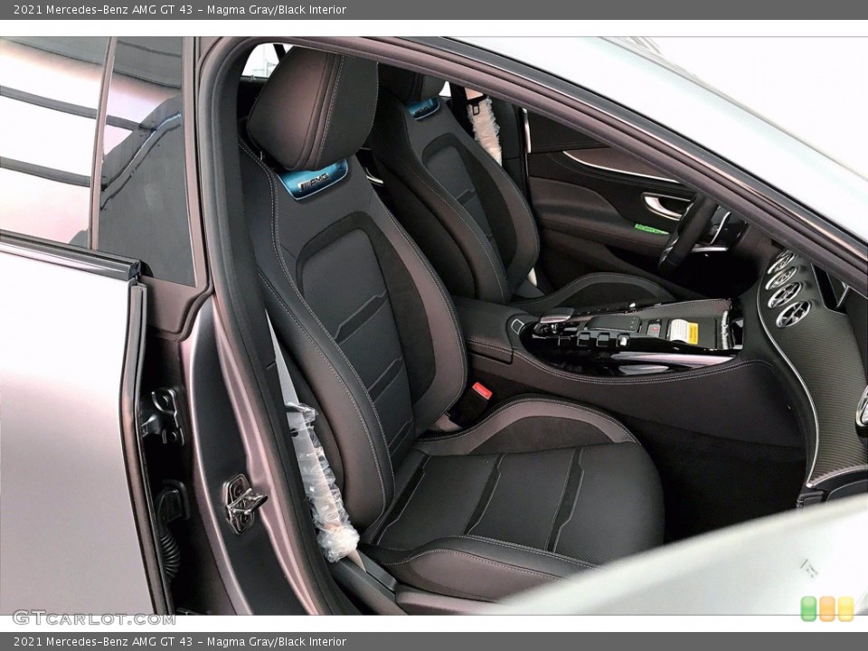 Magma Gray/Black Interior Front Seat for the 2021 Mercedes-Benz AMG GT 43 #140553753