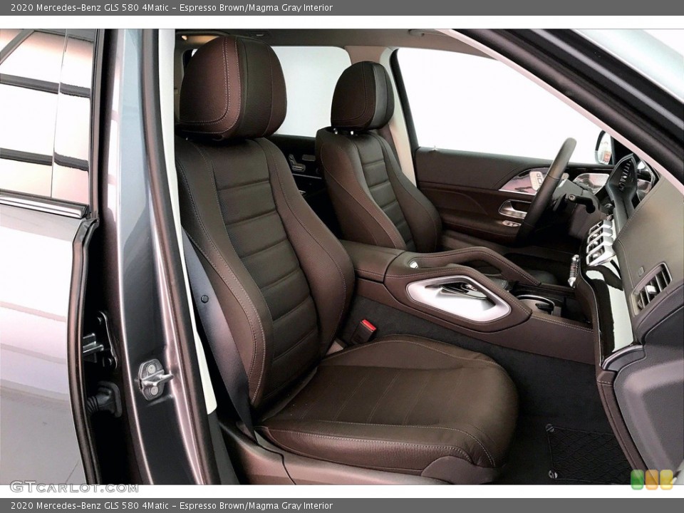 Espresso Brown/Magma Gray 2020 Mercedes-Benz GLS Interiors
