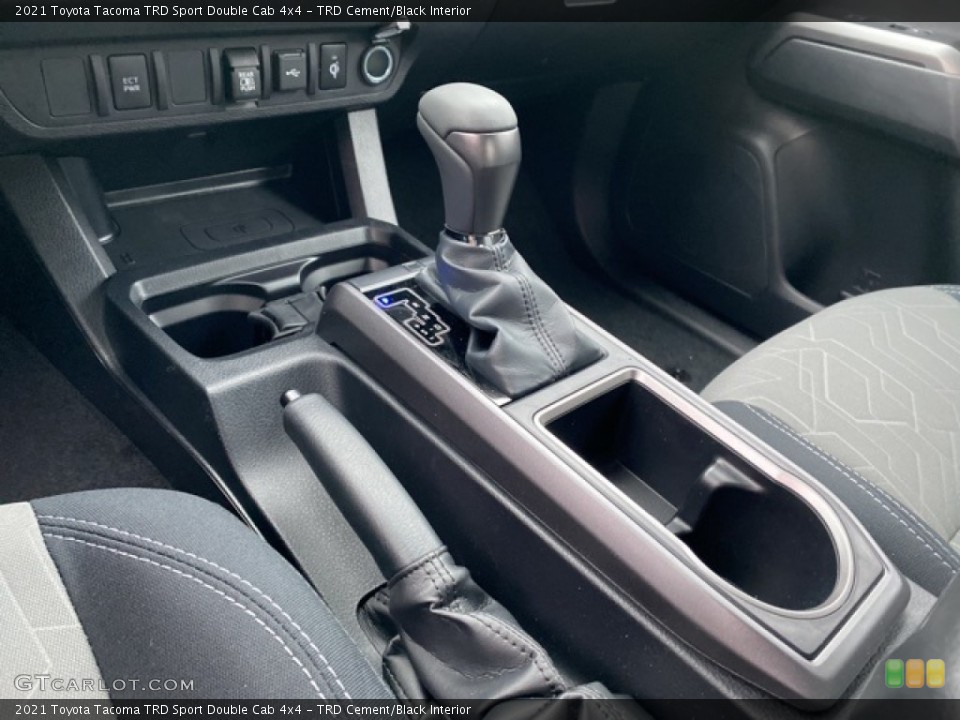 TRD Cement/Black Interior Transmission for the 2021 Toyota Tacoma TRD Sport Double Cab 4x4 #140555292
